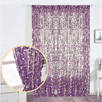 9x9FT Big Sequin Purple Backdrop Curtains, Sequin Photo Backdrop Payette Backdrop Curtain Panels, Shimmer Fabric Photography Backdrop for Wedding Party Christmas Decoration