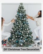 99FT Crystal Garland Strands, Acrylic Iridescent Crystal Beads String Roll, Diamond-Shaped Crystal Garland for Christmas Tree Wedding Party Decorations Beaded Curtain DIY Crafting Projects