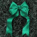 Dark Green Solid Satin Ribbon 2 Inch 25 Yards Solid Polyester Fabric Ribbon for Gift Wrapping Wedding Christmas Baby Shower Birthday Party Decoration Handmade Immortal Flower Craft