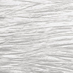 YOUR CHAIR COVERS - 90 x 132 Inch 6ft White Rectangular Crinkle Taffeta Tablecloth – Elegant Table Linen for Rectangular Tables, Weddings & Special Events