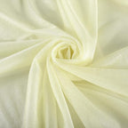Wedding Arch Draping Fabric Beige Arch Drapes Sheer Backdrop Curtain for Ceremony Photo Wedding Decor 19Ft Length x 28" Width 1 Panel