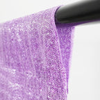 Poise3EHome 10Ft x 10Ft Lavender Sequin Backdrop, Glitter Thick Satin Sequin Background Drapes, Sparkly Opaque Photography Curtain Backdrop for Wedding Party Holiday Festival Decor