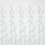 VISIONTEX White Sheer Voile Curtains, Decorative White Embossed Drip Rod Pocket Window Drapes for Home Kitchen, Living Room and Bedroom 54 x 72 Inch, Set of 2 Curtain Panels