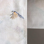 Maison d' Hermine Table Runner 100% Cotton Double Layer Table Runners 72 inches Long Decorative for Home Kitchen Dining Party Wedding Bridal Shower Spring Summer (Flying Birds, 14.50" x 72")