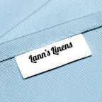 Lann's Linens - 10 Premium 90" x 156" Tablecloths for Wedding/Banquet/Restaurant - Rectangular Polyester Fabric Table Cloths - Baby Blue