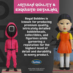 Royal Bobbles Squid Game Young Hee Doll Collectible Bobblehead Statue - 10 Inches Tall - Premium Polyresin Figure
