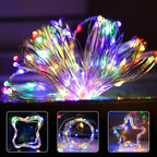 btfarm 6 Pack Fairy Lights Battery Operated with Timer, 10FT 30LED Twinkle Lights Waterproof, Copper Wire Christmas String Lights Battery Powered for Indoor Outdoor Wedding Party Holiday Decorations