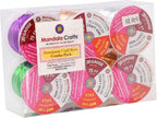 Mandala Crafts 22 Gauge Anodized Aluminum Craft Wire for Jewelry Making - 450 FT Colored Flexible Assorted Wire - Bendable for Bonsai Armature Crafting Sculpting