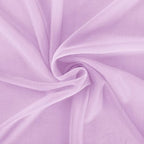 Lilac Elegant Arch Draping Fabric 2 Panels Outdoor 29" × 20Ft Sheer Chiffon Curtain Drapes for Fall Wedding Ceremony Birthday Party Garden Brunch
