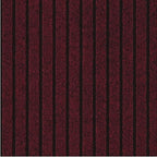 Ottomanson 2' x 10' Hallway Runner with Scraper Pile - Extra Durable Non-Slip Rug Mat for Indoor & Outdoor Use - Ideal for Kitchen, Entryway, Patio & Garage - High-Traffic Carpet, Red