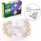 Nautical Fish Float String Lights Outdoor, Beach String Lights Set of 10 Clear G50 Ball Nautical Float Lights String for Room Wall Decor Outdoor Patio Decorations