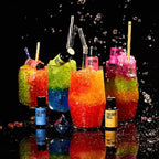 Colour Mill Tropical Pack Aqua Blend Water-Based Food Coloring, 20 Milliliters Each of 6 Colors - Cobalt, Coral, Fuchsia, Kiwi, Mango and Melon