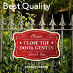Custom Decorative Outdoor Metal Signs - Personalized Aluminum Signs, Waterproof, USA Made, Design 3 Red Brick 12x8 In