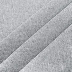 NLMUVW Square Linen Tablecloth, Light Grey Small Table Cloth Water Resistant Textured for Kitchen Dining Party Cafe, 54 x 54 Inch