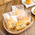 PigPotParty 2"x3" Cellophane Cookie Bags Self Sealing, 100 Pcs Clear Plastic Treat Individual Cookie Bags with seal, Perfect for Goodies, Party Favors, Snacks, Gift Wrapping