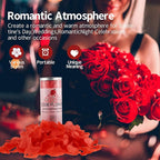 CODE FLORIST 1500 PCS Red Silk Rose Petals for Valentine's Day,Romantic Night,Wedding,Proposal Anniversary Flower Decorations(Separated,Scented)