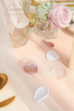 Floroom 500pcs Rose Petals Dusty Rose Blush Faux Silk Flower Petals for Wedding Flower Girl Basket Aisle Scatter Dinner Table Centerpieces Party Confetti Bridal Shower Romantic Night Decoration