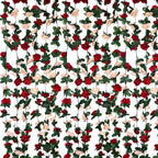 8Pcs 63Ft Burgundy&Champagne Fake Rose Hanging Flowers, Artificial Flower Vine, Hanging Floral Vine Garland for Wedding, Wall Arch, Halloween, Christmas Garden Backdrop Decor