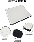 20 Pockets Premium Card Binder 1280 Cards Trading Card Binders Side Load Card Storage Display Album(20 Pocket 1280 Card Slot,White)
