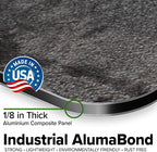 Custom Sign, Custom Street Sign, 11 Font Colors, 13 Font Styles, 4 Hole Options, 22 Sizes, 36x48 Inches, Rust Free DiBound, Fade Resistant, Made in USA by My Sign Center (Grunge Metal)