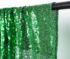 Eternal Beauty Green Sequin Backdrop, 6x8 Ft Glitter Background Curtains for Shimmer Photography Party Wedding Birthday Back Drop Decor