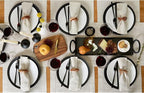 Solino Home Linen Light Natural Table Runner 60 Inches - Classic Hemstitch, 100% Pure Linen Coffee Table Runner 14 x 60 Inch Ideal for Dresser Tables - Fall, Autumn, Halloween, Thanksgiving, Christmas