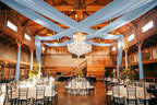 6 Panels Dusty Blue Ceiling Drapes for Wedding 5ftx20ft Ceiling Drapes Wedding Arch Draping Fabric Cheesecloth Sheer Curtain Romantic Ceiling Decorations for Weddings Party Banquet Ceremony Stage