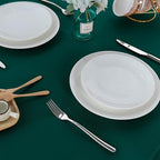 Fitable Rectangle Tablecloth Stain and Wrinkle Resistant Washable Polyester Table Cloth for Buffet Parties and Camping (60x120 inch, Green)