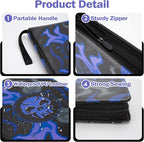 9 Pocket Card Binder for MTG/YGO/PTCG/Game Cards, Holds 900 Cards,Premium Card Collector Book for TCG Players,Toys Gifts for Kids(purple)