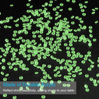 PATIKIL 10000 Pcs Wedding Table Scatter Confetti Crystals 4.5mm Acrylic Diamonds Vase Fillers Gems for Table Centerpiece Decorations Party Vase Beads, Light Green