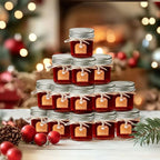 ComSaf Small Mason Jars 2 oz, 48 Pcs Mini Mason Containers, Small Canning Jars, Mini Glass Jar with Lids for Ginger Shots, Honey, Jams, Sauces, Spices, DIY Candle Decor, Wedding & Baby Shower Favors