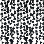8Pcs 63Ft Black Rose Garland, Fake Rose Hanging Flowers, Artificial Flower Vine, Hanging Floral Vine Garland for Wedding, Birthday Party, Wall Arch, Halloween, Christmas Garden Backdrop Decor