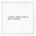 Five Star Napkins Wine Quotes, White Cotton Cocktail Napkins, Beverage Napkins, Bar Napkins, Cloth Napkins, Party Napkins, Events, Holidays, Weddings, Birthdays, Disposable, 4.5" x 4.5"- (50x)