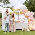 Spandex Anti Wrinkle Arch Backdrop Cover - High Elastic Fitted Arch Stand Cover Set of 3, White Round Top Chiara Backdrop for Wedding Birthday Party Garden Decor 6Ft, 6.6Ft, 7.2Ft