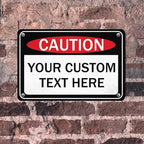 Custom Sign, Personalized Metal Signs, Customize for Office, Business, Workplace, Office, Home, Delivery Signs, Metal Sign With Your Own Image, Text,Photo, Pets, Kids Art Made in USA (Design 3)