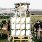 24x18 Inch Wedding Seating Chart Board Display with 15 Rose Wax Seal Stickers for Reception | Acrylic Welcome Please Find Your Seat Table Seating Chart Board Wedding Sign Display Decor