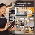 43 Inch 4K Touchscreen Kiosk, Indoor Capacitive Touch Floor Standing Digital Signage Displays, Advertising Display LCD Kiosk, UHD Interactive Display Poster Android System, HDMI/USB/WiFi