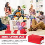 12 Sets Mini Sneaker Boxes for Party Favors Mini Shoe Gifts Boxes 4.7 x 2.5 x 2 Inch Sports Small Gift Case with Editable Label for Candies Cookies Snacks