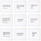 Five Star Funny White Cocktail Napkins, 50 Luxury Cotton Disposable Cocktail Party Napkins with Witty Bar Quotes, 4.5" x 4.5" for Home Bars, Game Nights, Beverages, Birthdays, Weddings & Holidays