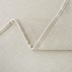 NLMUVW Linen Tablecloth for Rectangle Tables 108 Inch Linen Textured Table Cloth 6 FT Water Resistant Farmhouse Table Cover for Kitchen Dining Party, 54 x 108 Inch