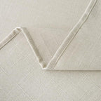 NLMUVW Ivory Tablecloth for Rectangle Tables 84 Inch, Linen Table Cloth Rustic Water Resistant Farmhouse Table Cover for Kitchen Dining Coffee, 54 x 84 Inch