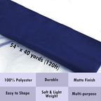 Craft And Party, Navy Blue Fabric Tulle Roll 54 Inch by 40 Yards (120 ft) Fabric Tulle Bolt for DIY Tutu Skirt, Wedding and Decoration (Navy Blue)