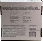Surebonder RR-77 Full Size 77 ft. Clear All Temperature Hot Glue Stick Roll/Rope for Continuous Gluing, 7/16" x 77' - 5 lb Box