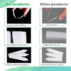 Plant Labels 4 Inch 300Pcs Plastic Plant Name Tags for Seedlings Garden Labels Markers Nursery Plant Tags Seed Labels Plant Label Stakes with Permanet Marking Pen Plant Markers for Outdoor Garden