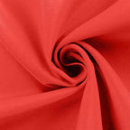 Efavormart Round Tablecloth, 120 Inch Stain & Wrinkle Resistant Washable Table Cloth, Decorative Polyester Fabric Table Cover for Banquet, Wedding, Dining - RED