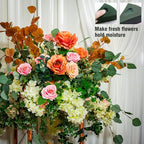 Max Shape Pack of 6 Large Size Floral Foam Blocks for Fresh and Artificial Flowers (9” L x 4” W), Wet Florist Foam Blocks for Wedding Holiday Decorations (6 Pack)