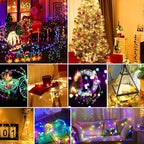pozzolanas 24 Pack 7ft Waterproof LED Fairy Lights - Battery Operated String Lights with 20 LEDs for Home, Mason Jar, Party, Wedding, Halloween, Christmas Decorations (12 Multicolor & 12 Warm White)