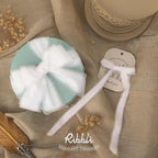 RiRibbli 3 Rolls White Ribbon 1.5 Inch x 18Yards Handmade Cotton Frayed Fringe Ribbons for Gift Wrapping Wedding Invites Bridal Bouquets Baby Shower DIY Crafts Home Decor