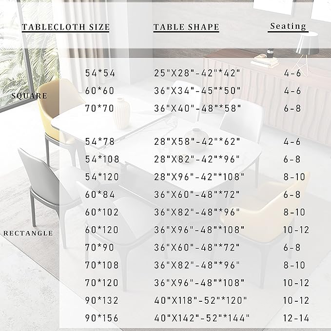 Fitable Square Tablecloth 60x60 inch Tablecloth Stain and Wrinkle Resistant Washable Polyester Table Cloth for Buffet Parties and Camping, Burgundy
