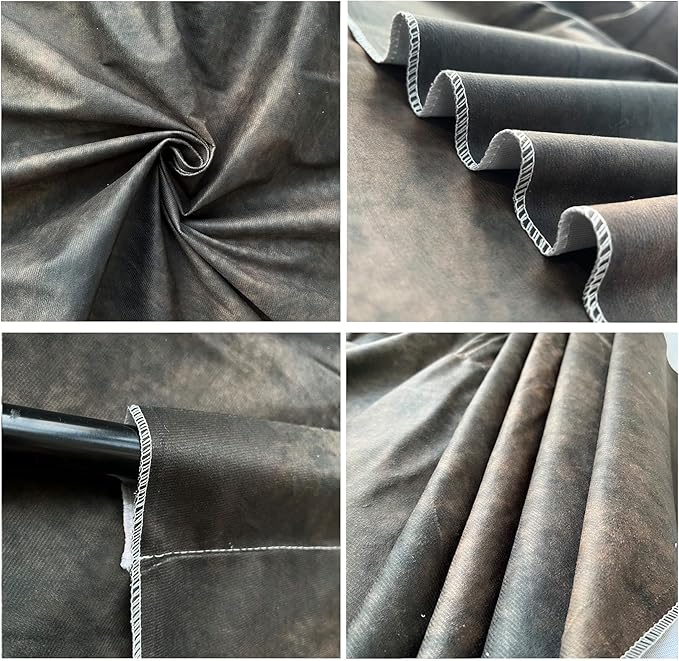3x5ft Dark Brown Mottled Texture Photography Backdrop for Portrait Photo Studio Prop Abstract Background for Photographyer